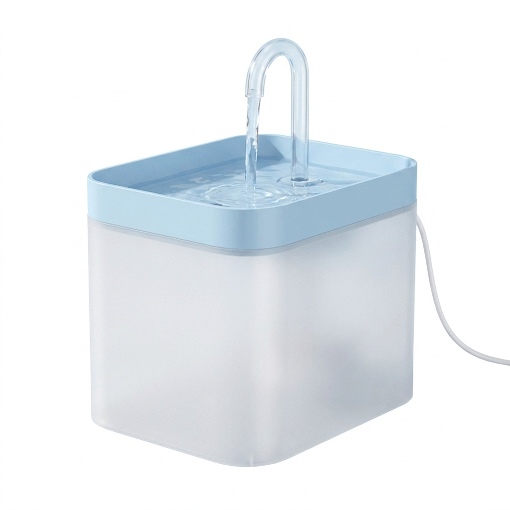 Purelio pet water fountain in Blue