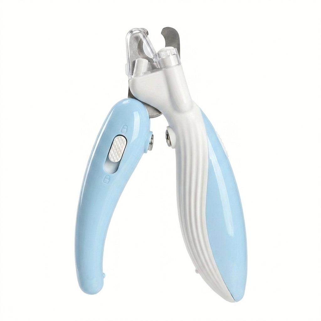 Trimlite LED nail clipper in Light Blue