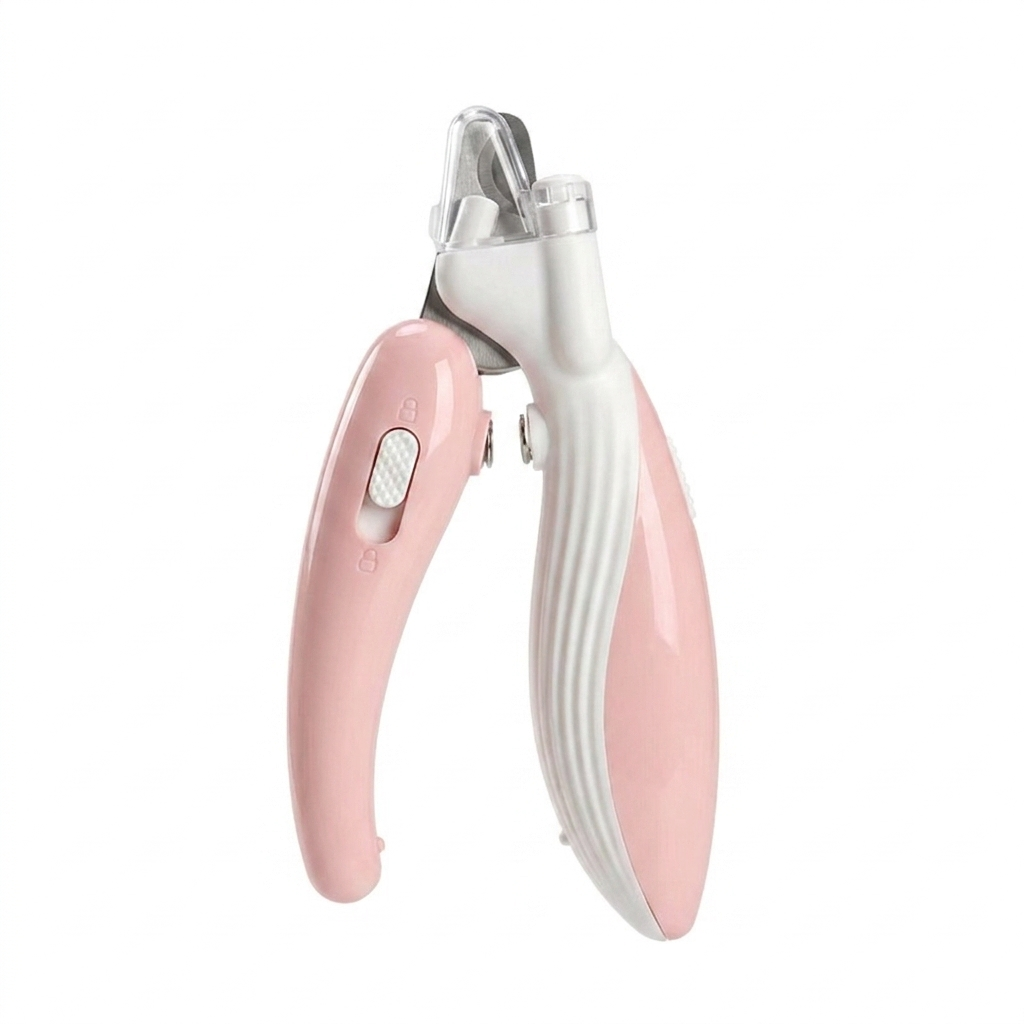Trimlite LED nail clipper in Pink